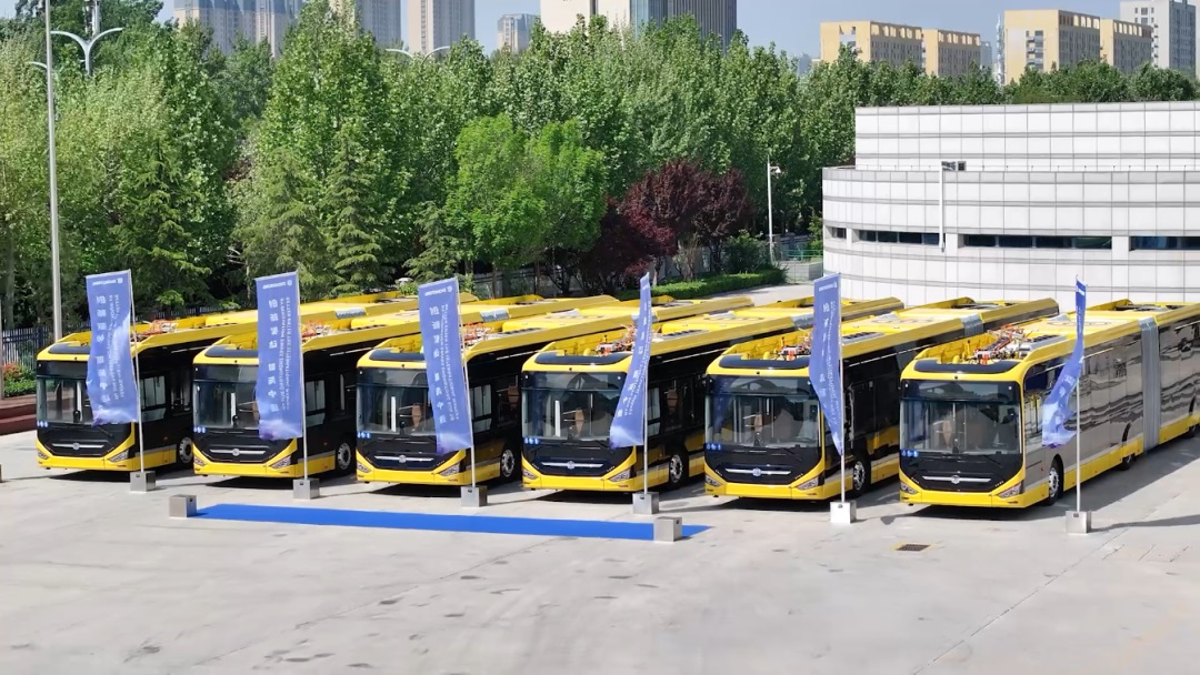 绿色版图再扩大！山东重工中通N系纯电动客车交付智利康塞普西翁市
